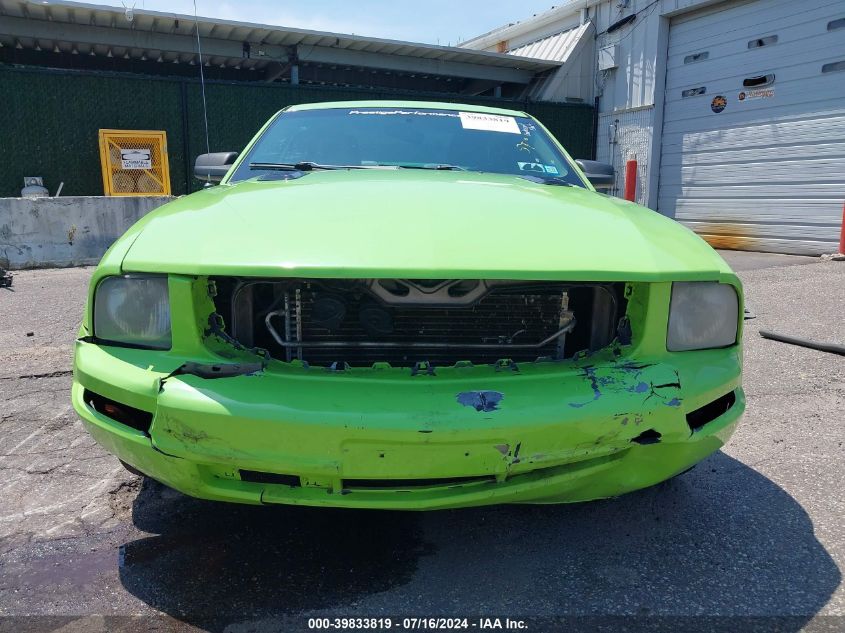 2006 Ford Mustang V6 VIN: 1ZVFT80N165200325 Lot: 39833819