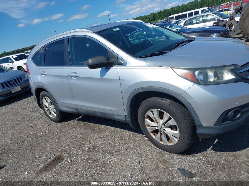 2014 Honda Cr-V Ex-L VIN: 2HKRM4H72EH724495 Lot: 39833829