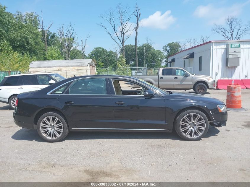 2013 Audi A8 L 3.0T VIN: WAURGAFD2DN003054 Lot: 39833832