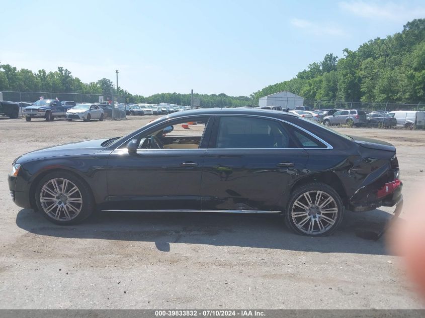 2013 Audi A8 L 3.0T VIN: WAURGAFD2DN003054 Lot: 39833832