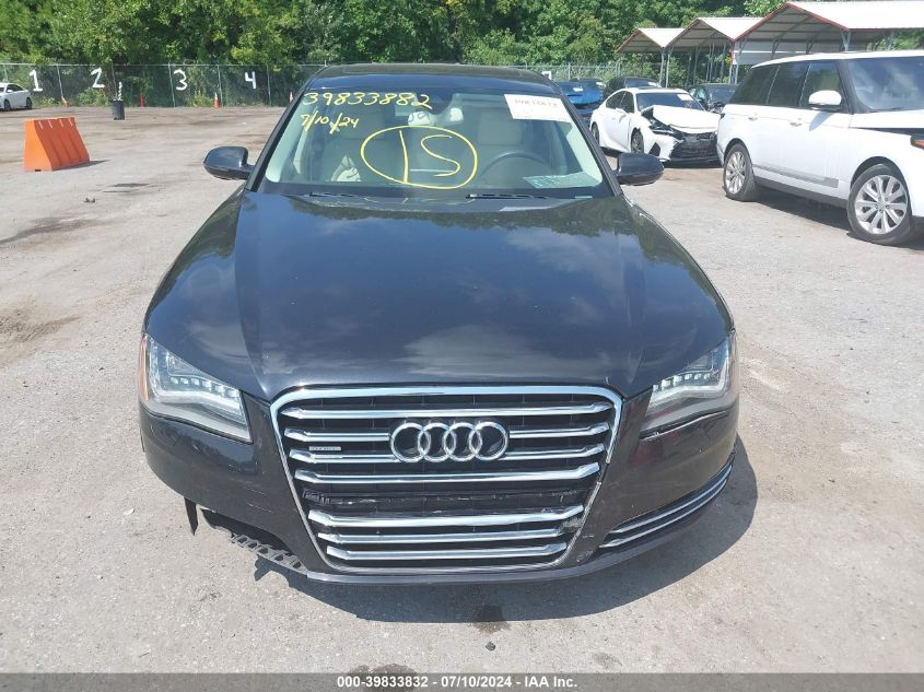 2013 Audi A8 L 3.0T VIN: WAURGAFD2DN003054 Lot: 39833832