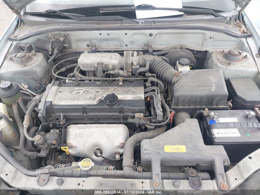 2003 Hyundai Accent Gl VIN: KMHCG45C73U475835 Lot: 39833834