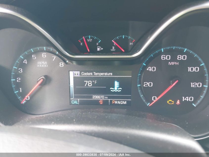 2015 Chevrolet Impala 2Lt VIN: 2G1125S37F9196156 Lot: 39833835