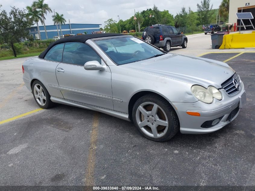 WDBTK75J05F129344 | 2005 MERCEDES-BENZ CLK 500