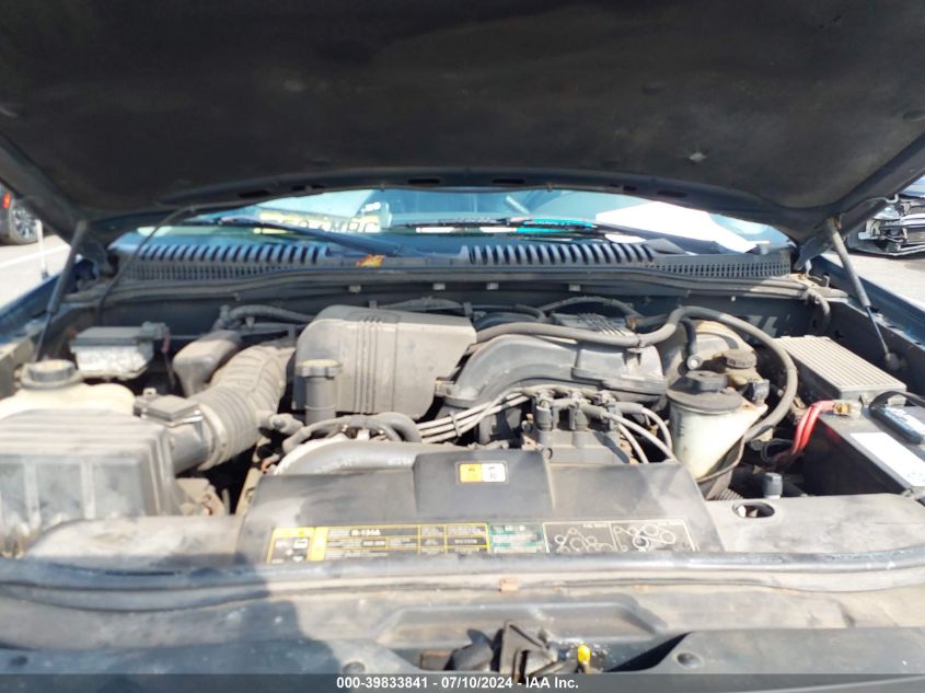 2002 Ford Explorer Xlt VIN: 1FMZU73K82UD50226 Lot: 39833841