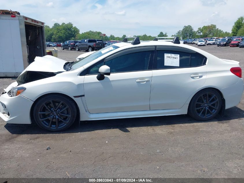 2018 Subaru Wrx Limited VIN: JF1VA1F6XJ8828070 Lot: 39833843