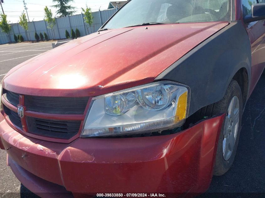 2009 Dodge Avenger Se/Sxt VIN: 1B3LC46B99N522941 Lot: 39833850