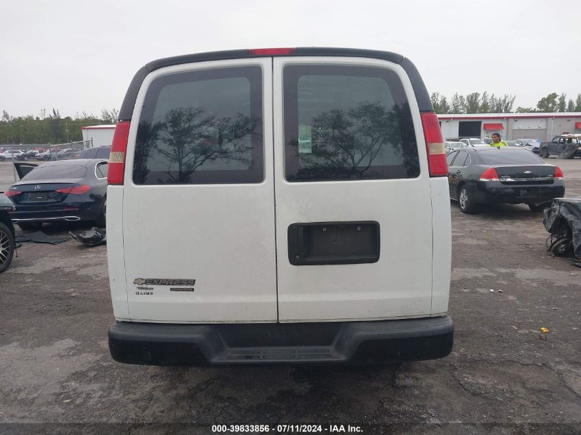 2015 Chevrolet Express 2500 Work Van VIN: 1GCWGFCF5F1165795 Lot: 39833856