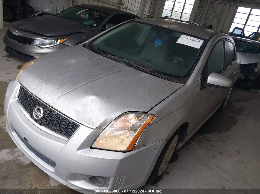 3N1AB6AP0CL639633 | 2012 NISSAN SENTRA