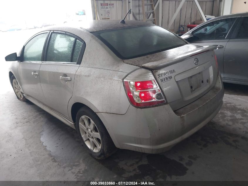 3N1AB6AP0CL639633 | 2012 NISSAN SENTRA