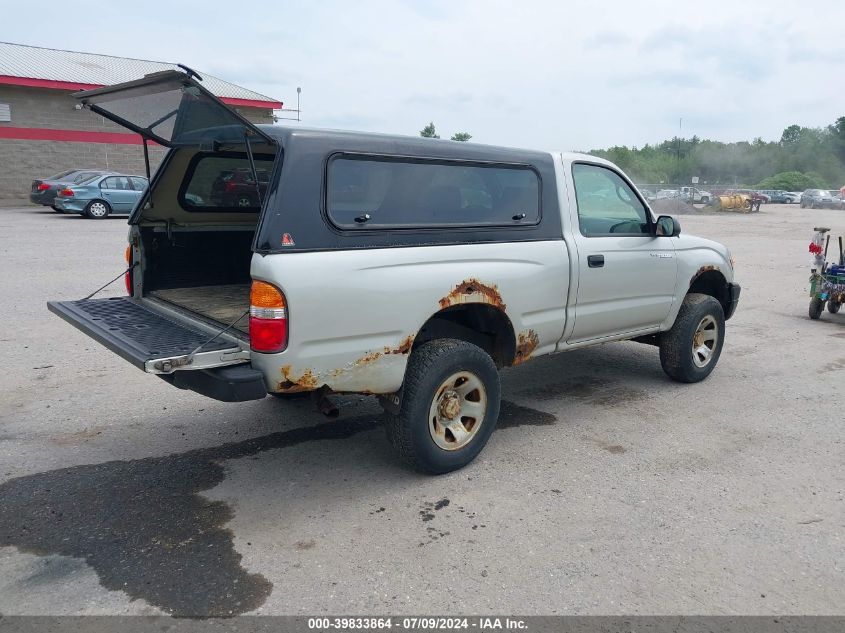 2004 Toyota Tacoma VIN: 5TEPM62N14Z339872 Lot: 39833864