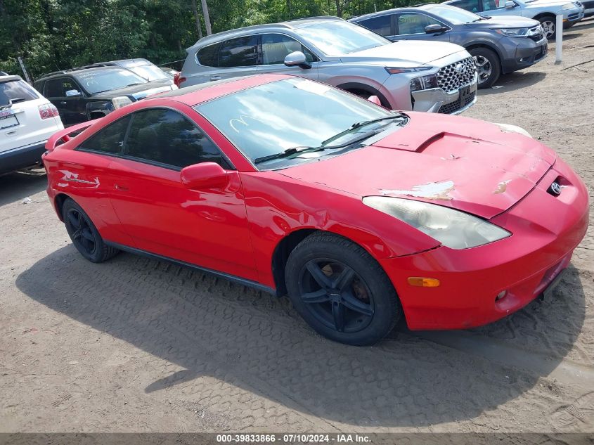 2001 Toyota Celica Gt VIN: JTDDR32T110110847 Lot: 39833866