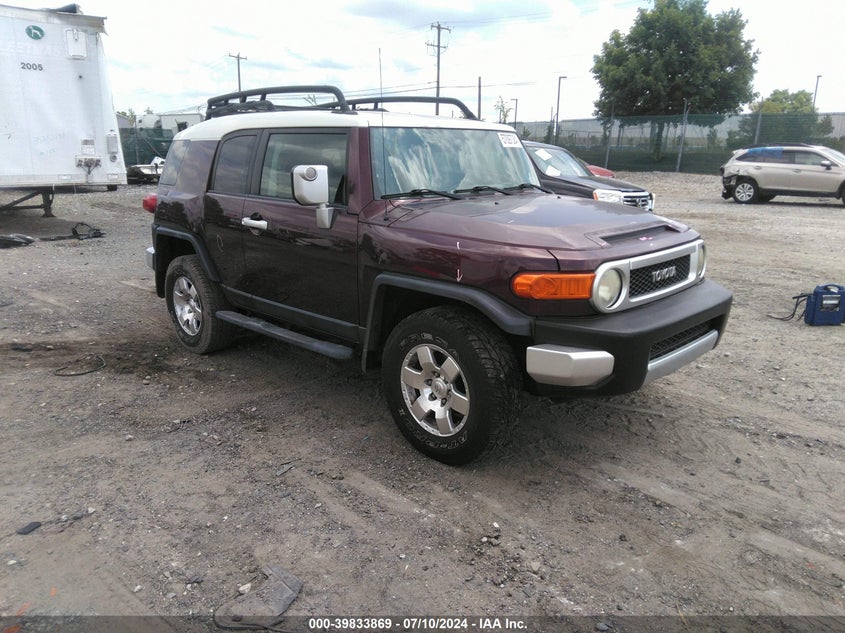 2007 Toyota Fj Cruiser VIN: JTEBU11F370067350 Lot: 39833869
