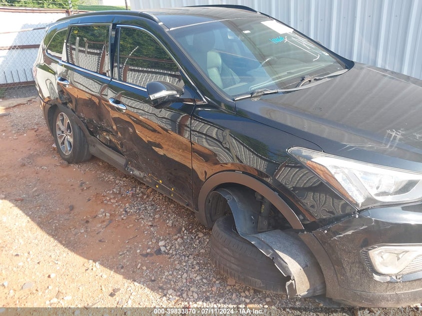 2013 Hyundai Santa Fe Gls VIN: KM8SN4HF8DU031582 Lot: 39833870