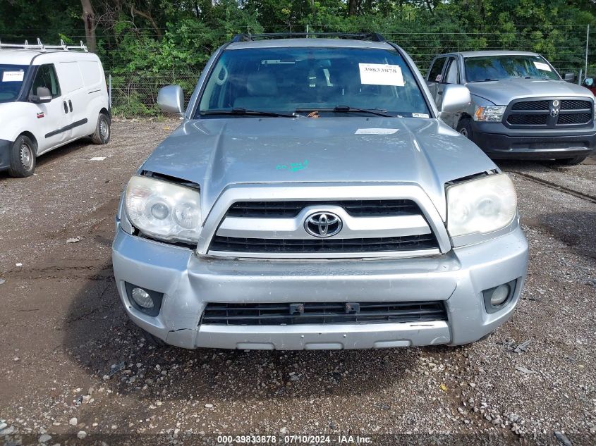 2006 Toyota 4Runner Limited VIN: JTEBU17R568062216 Lot: 39833878