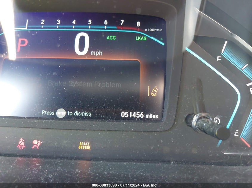 VIN 5FNRL6H73KB060958 2019 HONDA ODYSSEY EX-L