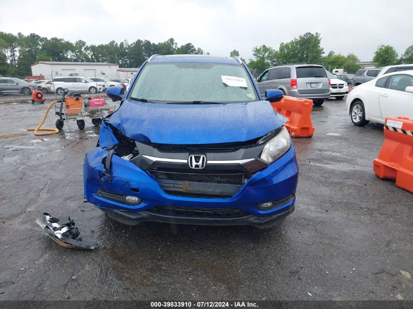 2018 Honda Hr-V Ex-L VIN: 3CZRU6H75JM716644 Lot: 39833910