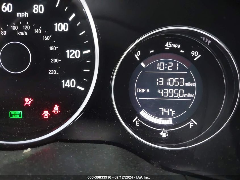 2018 HONDA HR-V EX-L - 3CZRU6H75JM716644