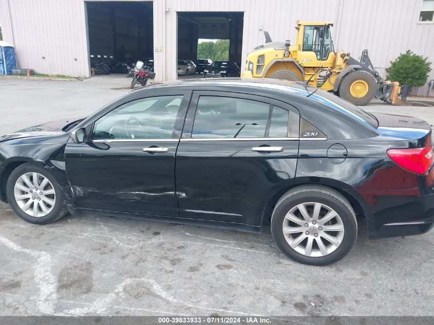 2014 Chrysler 200 Limited VIN: 1C3CCBCG7EN134561 Lot: 39833933