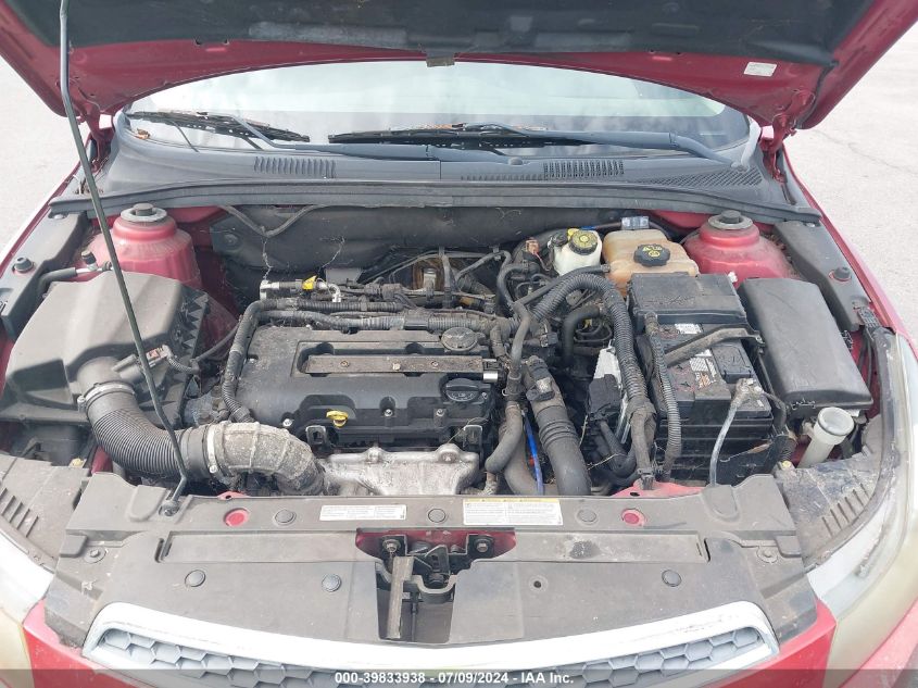 2012 Chevrolet Cruze 2Lt VIN: 1G1PG5SC1C7244968 Lot: 39833938