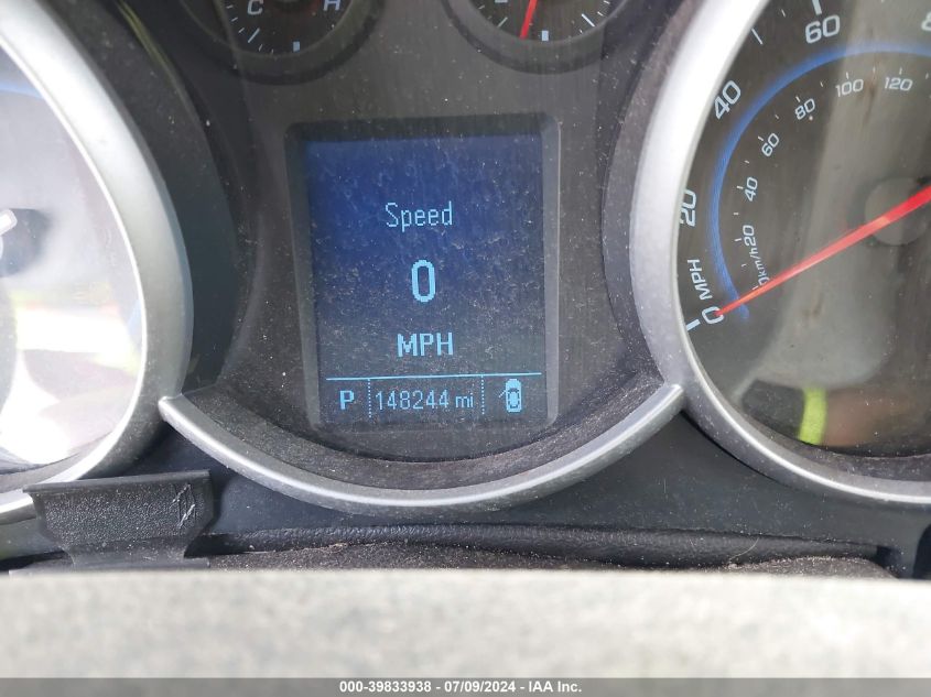 2012 Chevrolet Cruze 2Lt VIN: 1G1PG5SC1C7244968 Lot: 39833938