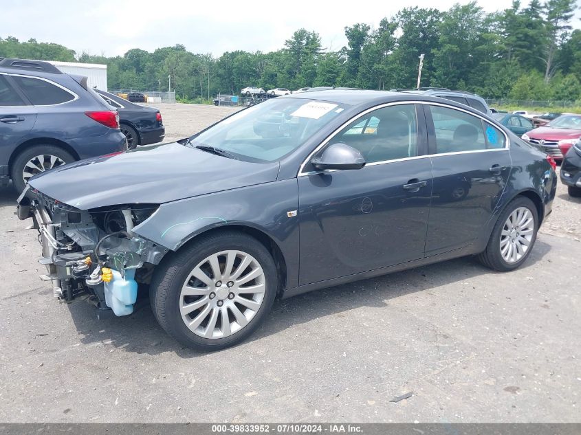 2011 Buick Regal Cxl Oshawa VIN: 2G4GR5EC7B9182062 Lot: 39833952