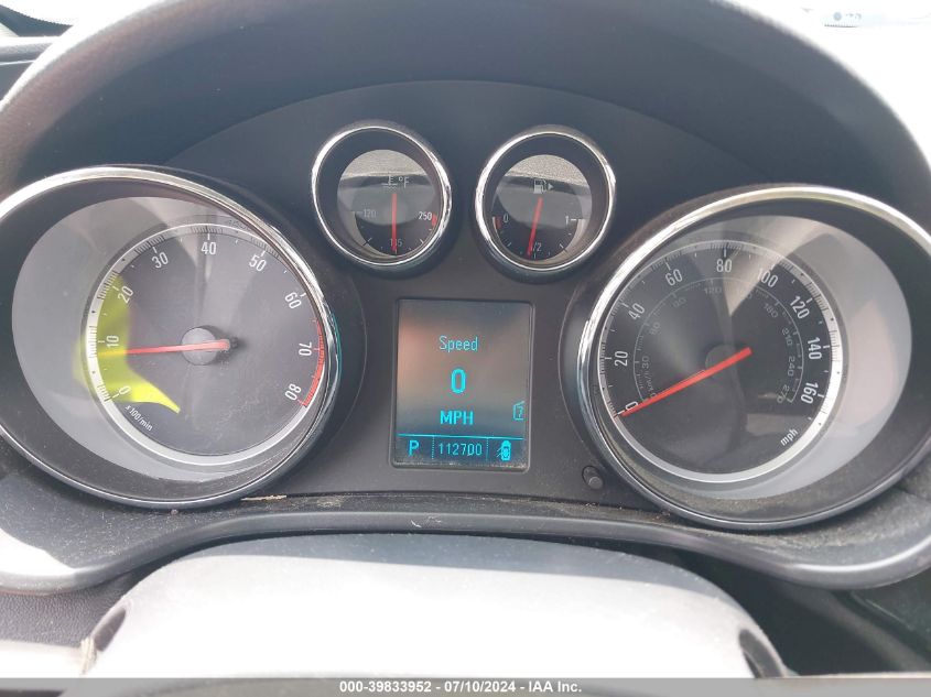 2011 Buick Regal Cxl Oshawa VIN: 2G4GR5EC7B9182062 Lot: 39833952