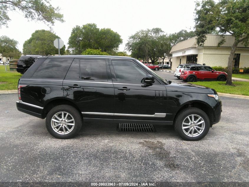 2015 Land Rover Range Rover 3.0L V6 Supercharged VIN: SALGR2VF9FA212324 Lot: 39833963