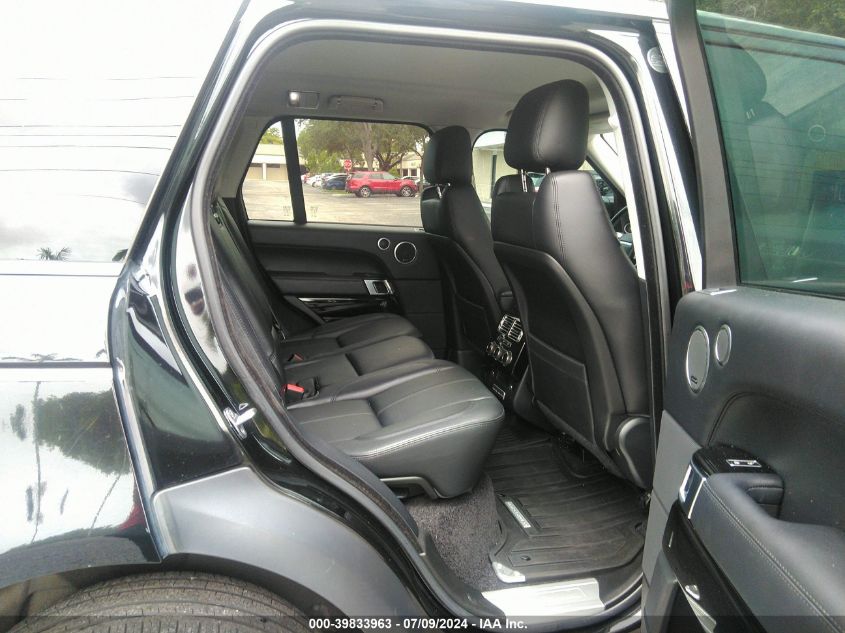 2015 Land Rover Range Rover 3.0L V6 Supercharged VIN: SALGR2VF9FA212324 Lot: 39833963