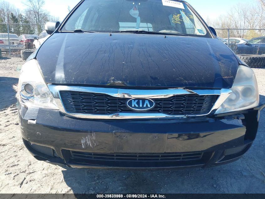 2012 Kia Sedona Lx VIN: KNDMG4C79C6499234 Lot: 39833969