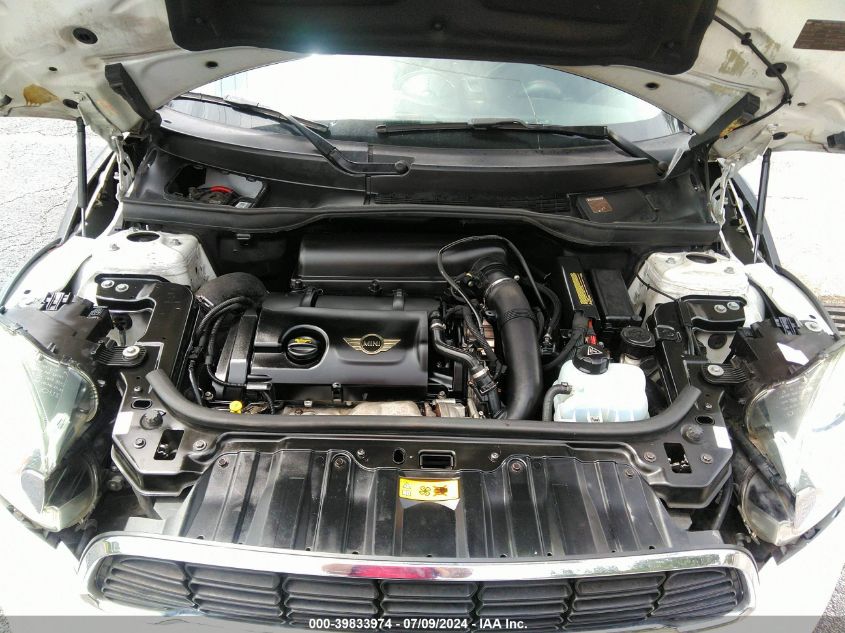 2012 Mini Cooper S Countryman VIN: WMWZC3C55CWM26174 Lot: 39833974