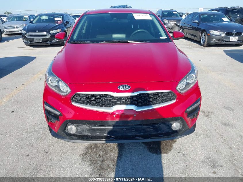 2021 Kia Forte Lxs VIN: 3KPF24AD7ME324461 Lot: 39833975