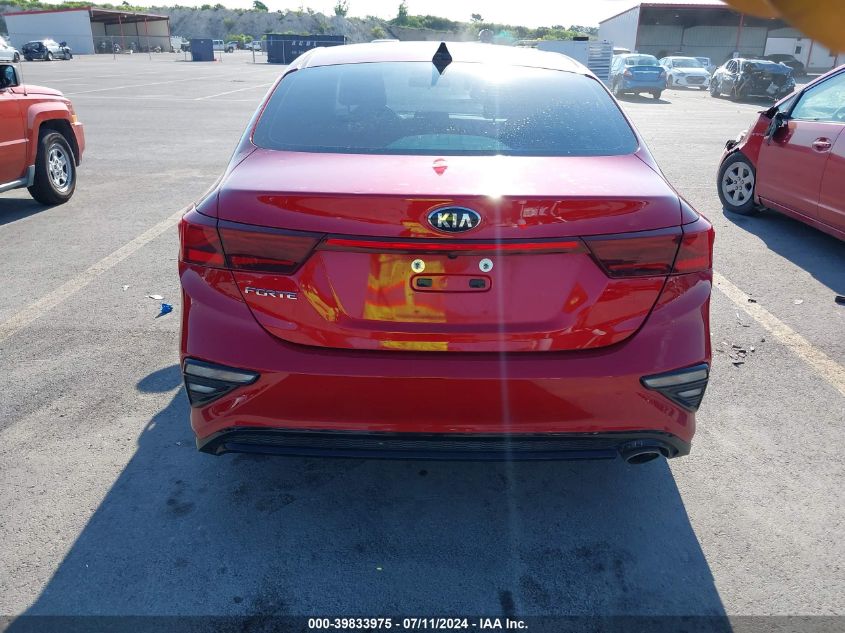 2021 Kia Forte Lxs VIN: 3KPF24AD7ME324461 Lot: 39833975