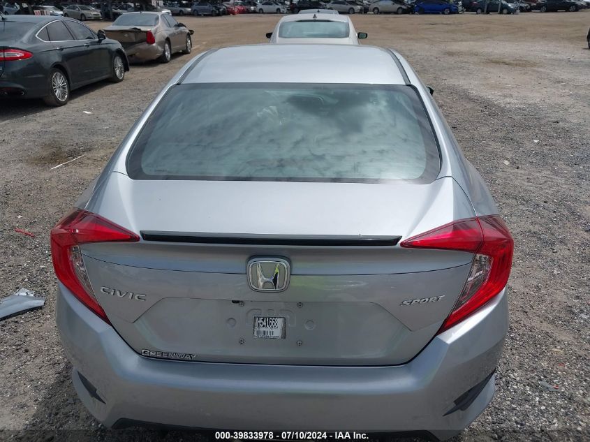 2021 Honda Civic Sport VIN: 2HGFC2F83MH541668 Lot: 39833978