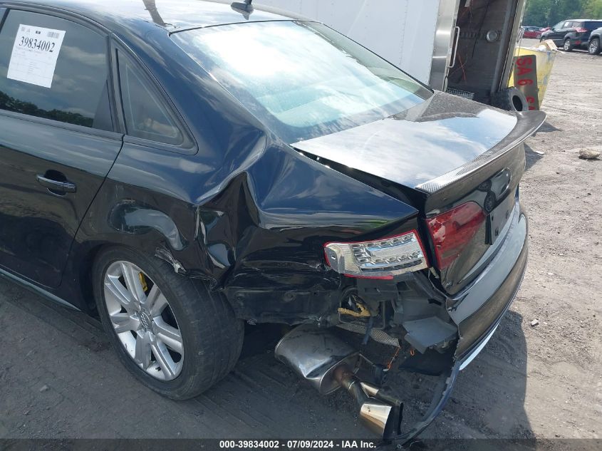 2010 Audi A4 2.0T Premium VIN: WAUBFAFL2AN041617 Lot: 39834002