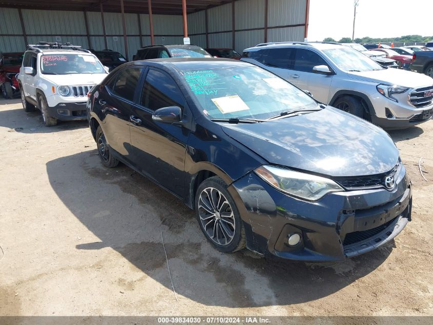 2015 TOYOTA COROLLA L/LE/LE PLS/PRM/S/S PLS - 5YFBURHE6FP362849