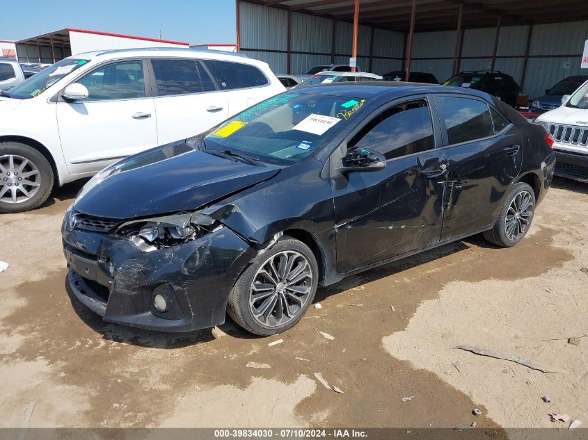 2015 TOYOTA COROLLA L/LE/LE PLS/PRM/S/S PLS - 5YFBURHE6FP362849