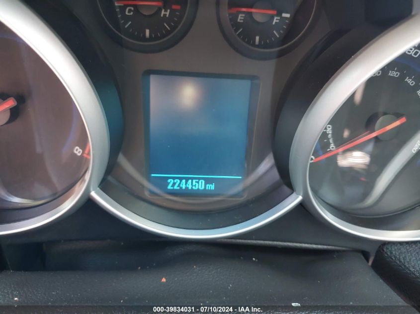 2012 Chevrolet Cruze 1Lt VIN: 1G1PF5SC2C7361445 Lot: 39834031