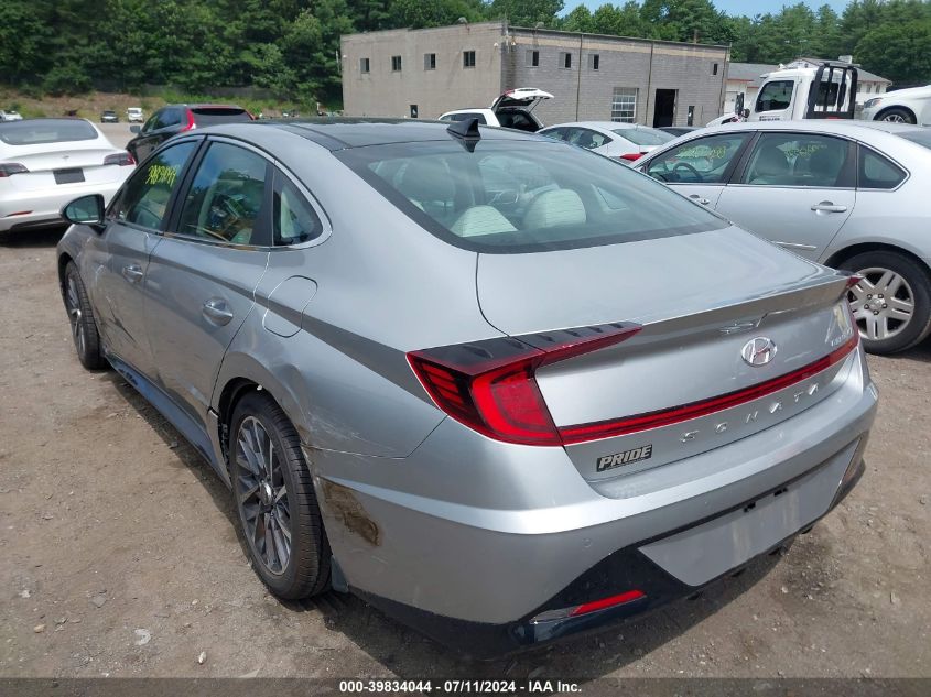 2020 Hyundai Sonata Limited VIN: 5NPEH4J29LH028182 Lot: 39834044