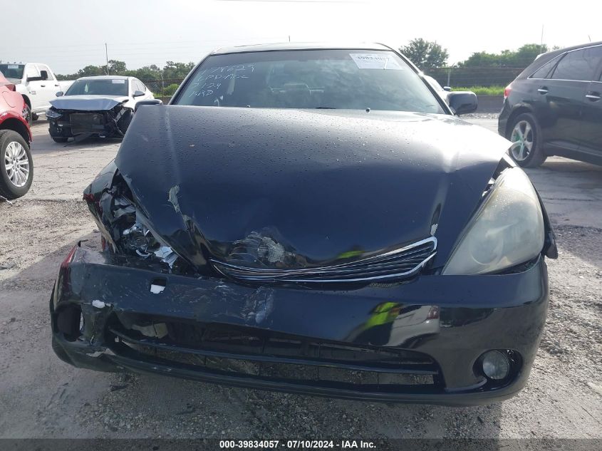 2005 Lexus Es 330 330 VIN: JTHBA30G555124276 Lot: 39834057