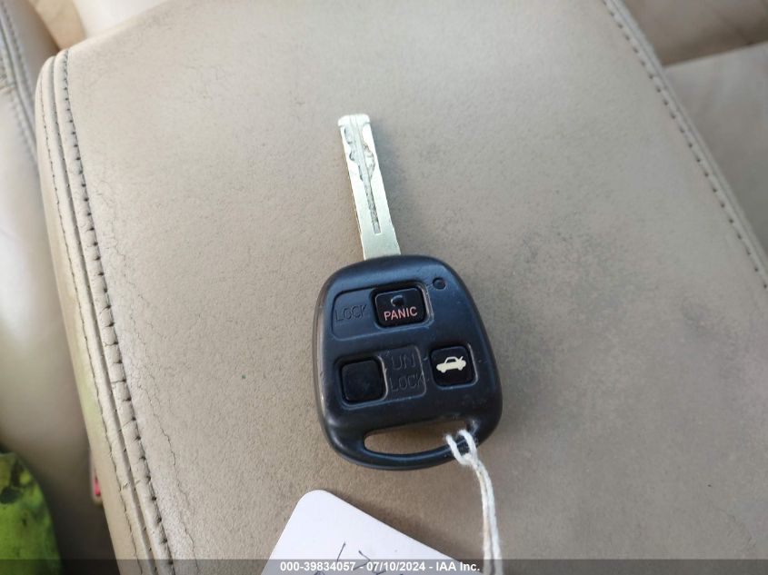 2005 Lexus Es 330 330 VIN: JTHBA30G555124276 Lot: 39834057