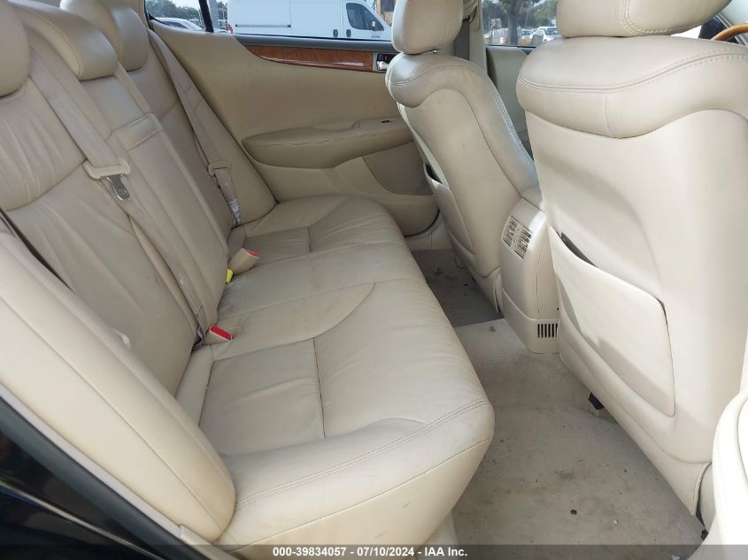 2005 Lexus Es 330 330 VIN: JTHBA30G555124276 Lot: 39834057