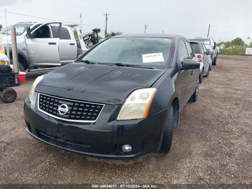 2008 Nissan Sentra 2.0S VIN: 3N1AB61E48L672267 Lot: 39834071