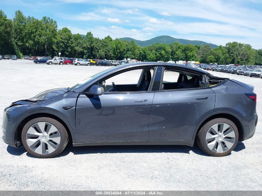 2021 Tesla Model Y Long Range Dual Motor All-Wheel Drive VIN: 5YJYGDEE1MF267178 Lot: 39834084