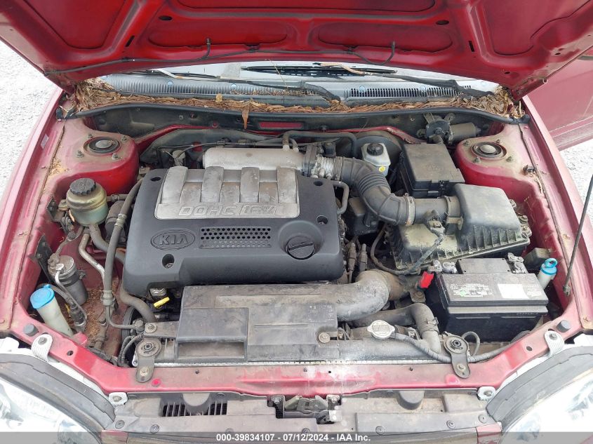 KNAFB121335272319 2003 Kia Spectra Ls