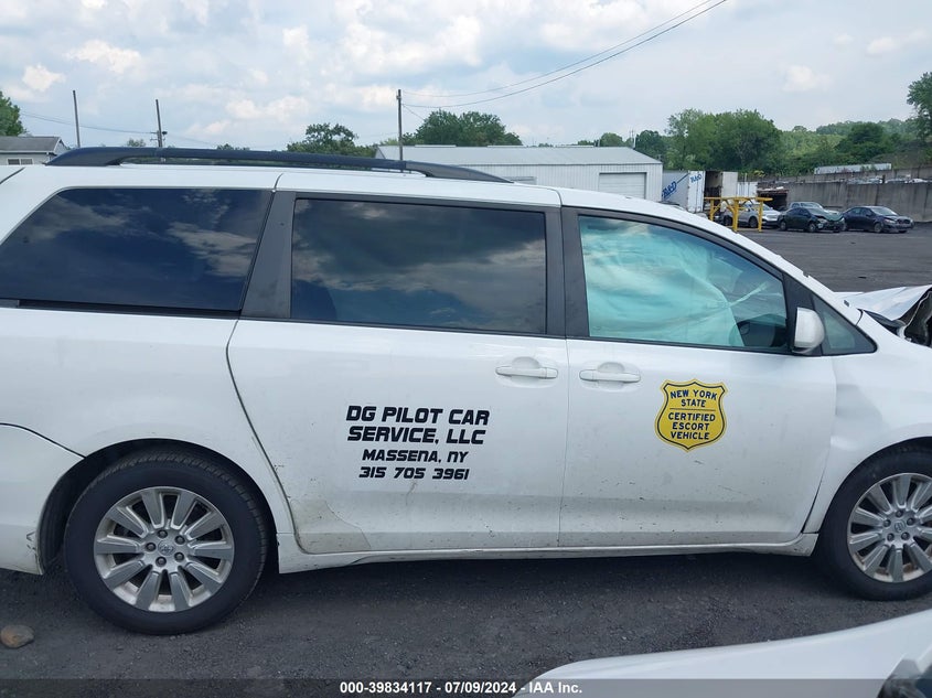 2015 Toyota Sienna Le 7 Passenger VIN: 5TDJK3DC9FS096804 Lot: 39834117