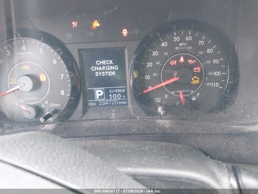 2015 Toyota Sienna Le 7 Passenger VIN: 5TDJK3DC9FS096804 Lot: 39834117