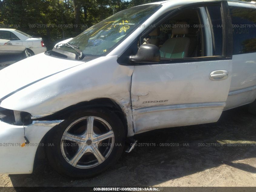 1999 Dodge Grand Caravan VIN: 1B4GP74L5XB831867 Lot: 39834132