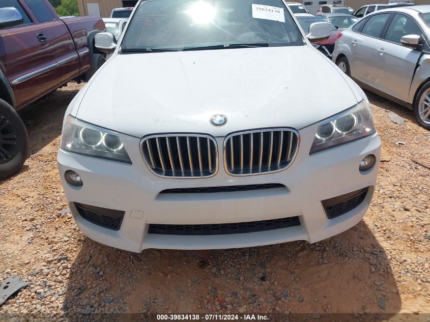 2014 BMW X3 xDrive35I VIN: 5UXWX7C56E0E76025 Lot: 39834138