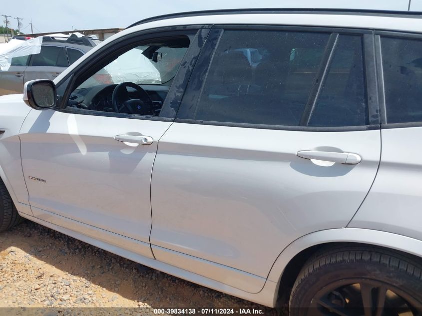 2014 BMW X3 xDrive35I VIN: 5UXWX7C56E0E76025 Lot: 39834138